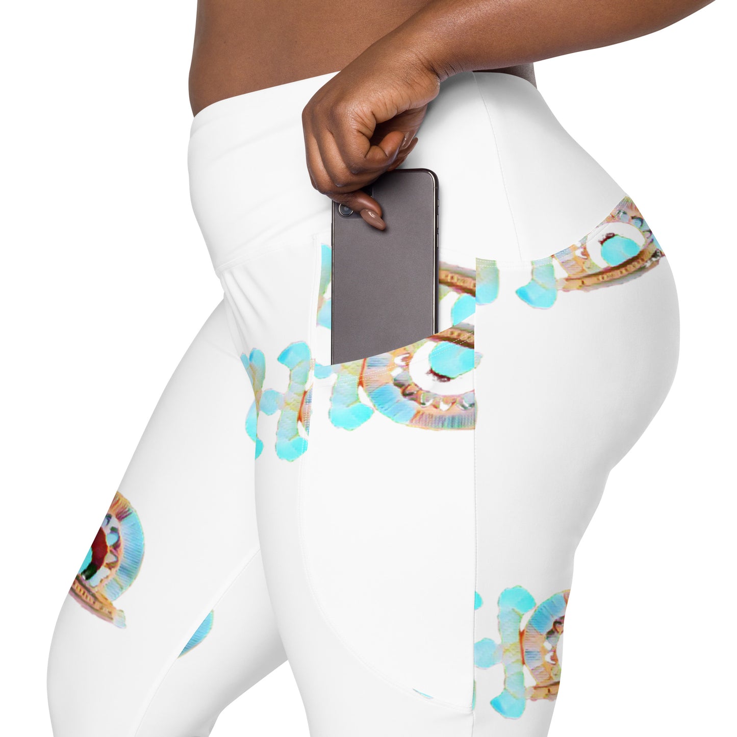 Crossover leggings with pockets Island Whoo