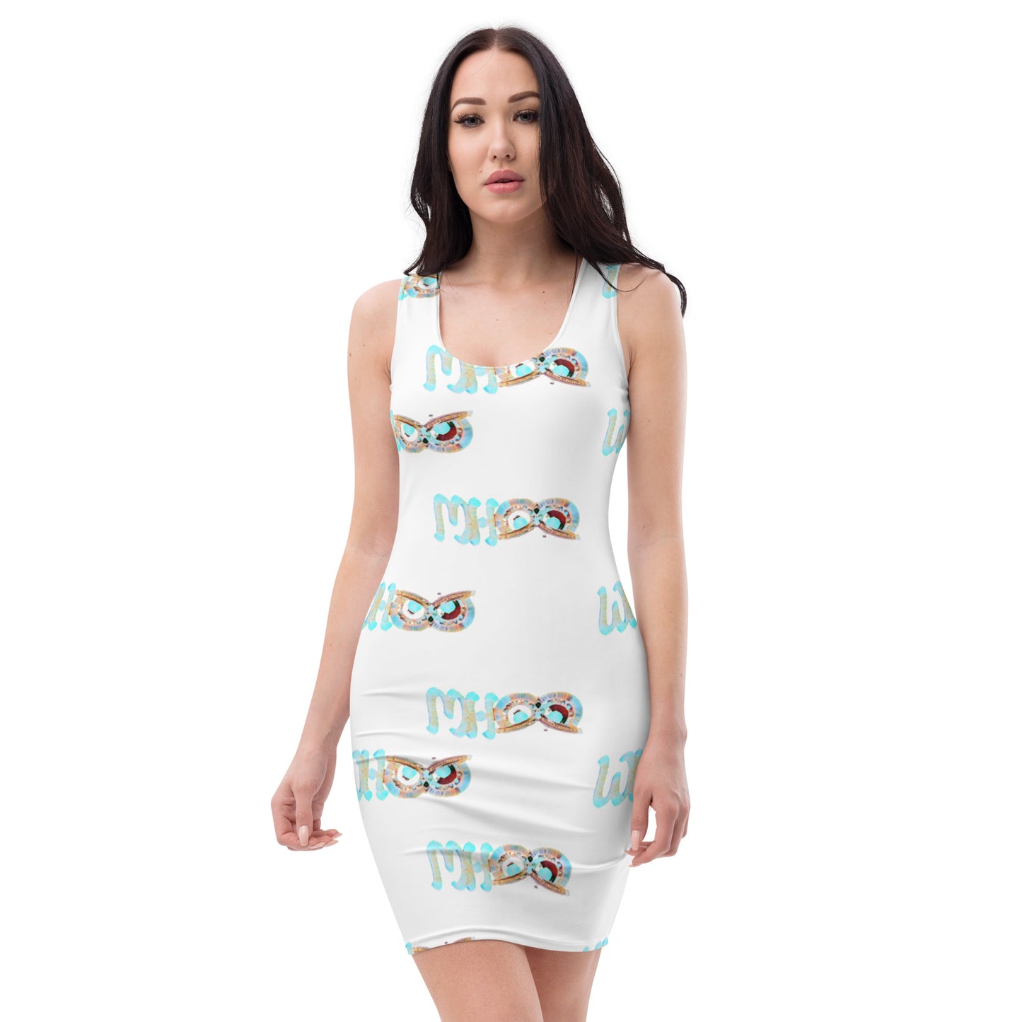 Sublimation Cut & Sew Dress WHoo island pattern