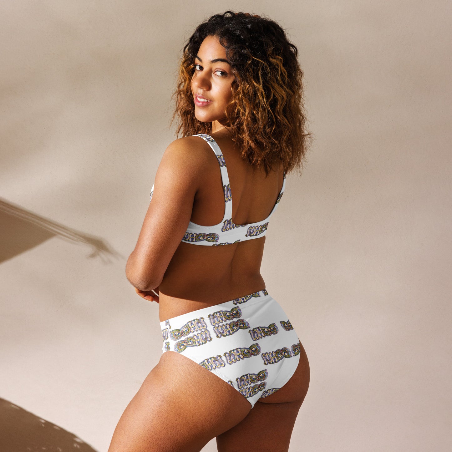 Recycled high-waisted bikini Prism Whoo