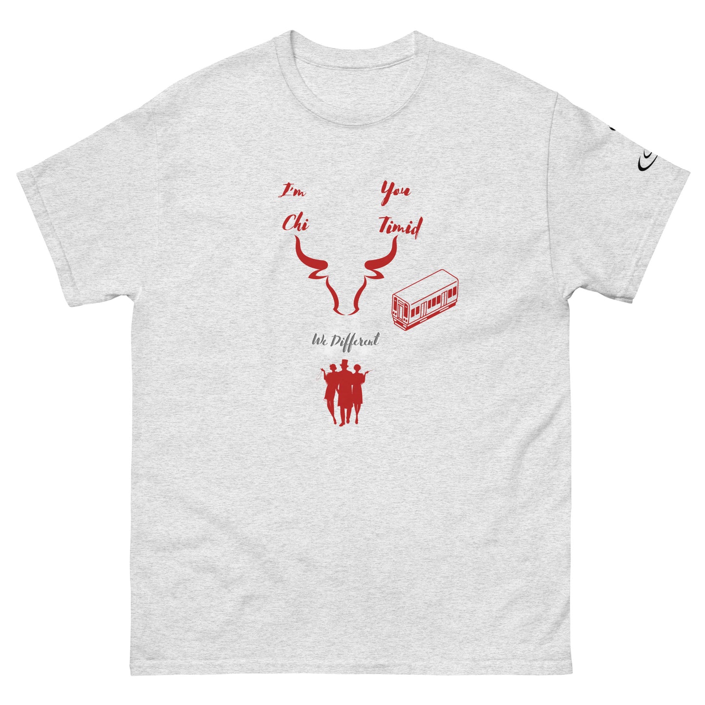 Men's classic tee red chi