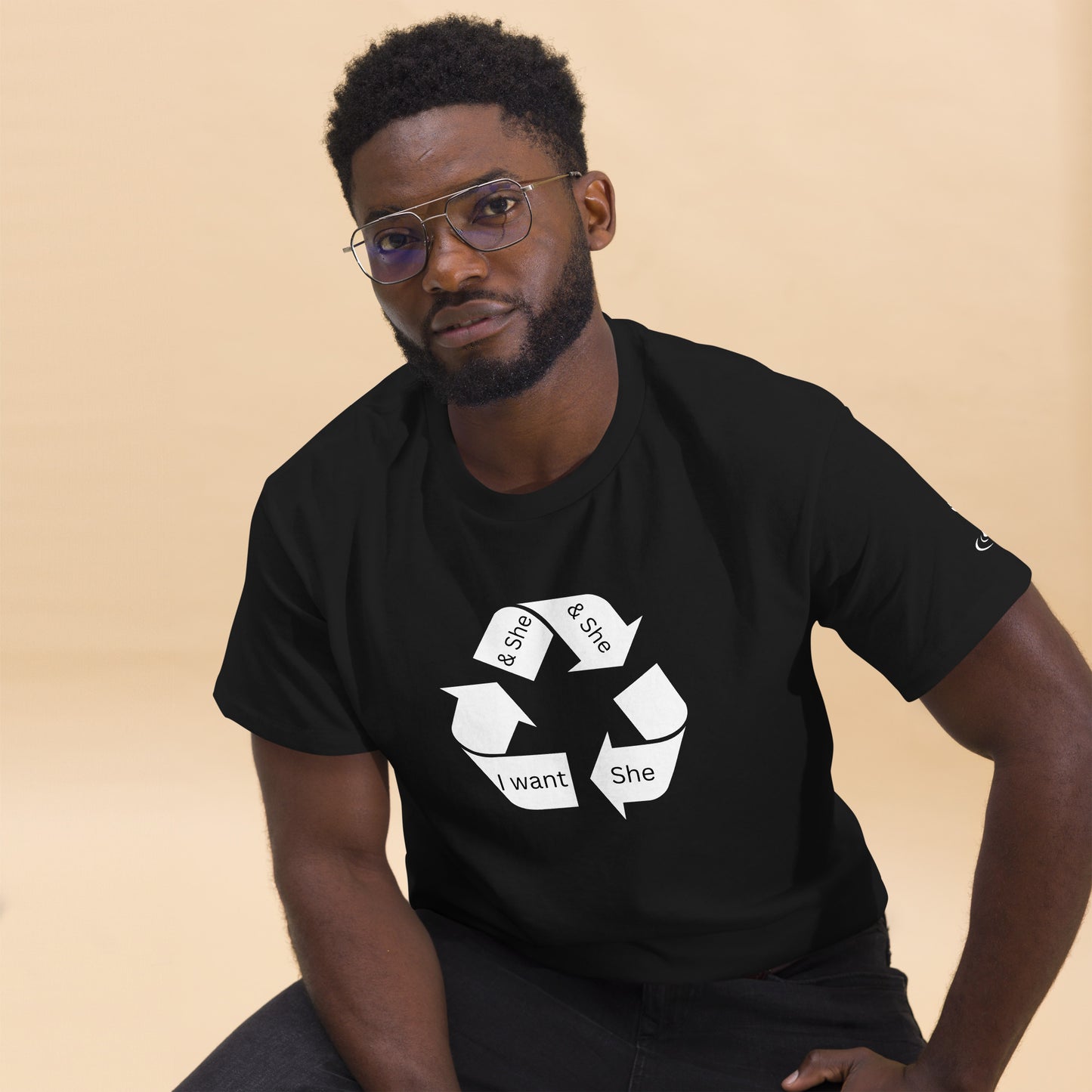 Men's classic tee recycle she 2