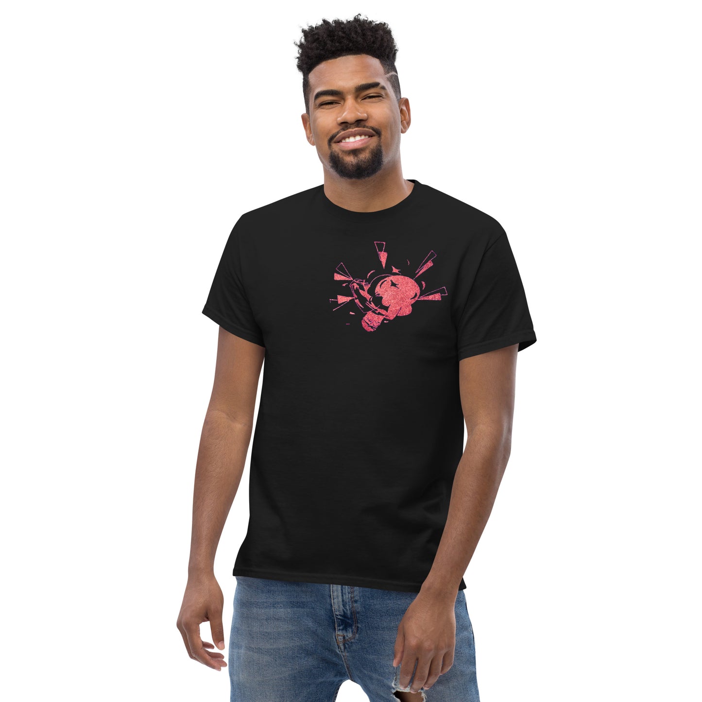Men's classic tee reddened crazy ideas