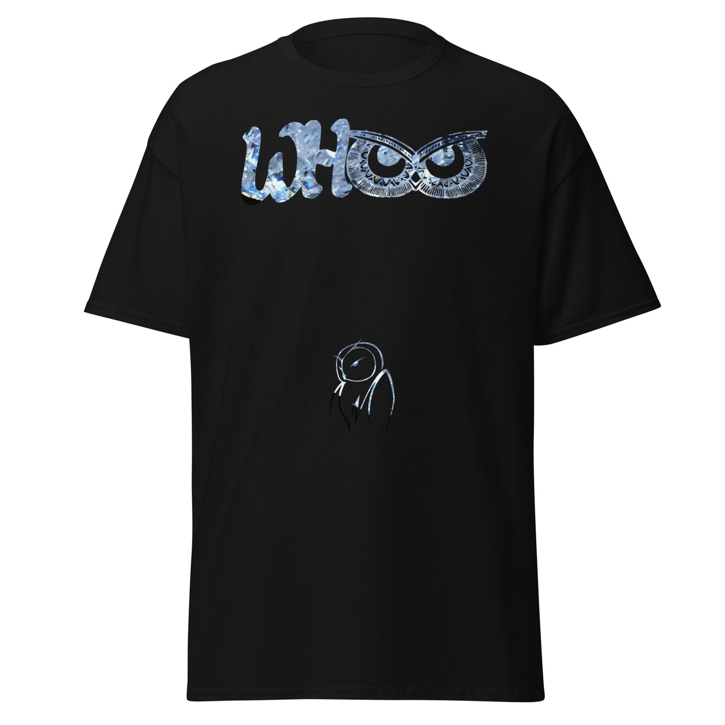 Men's classic tee Whoo Blue Crystal