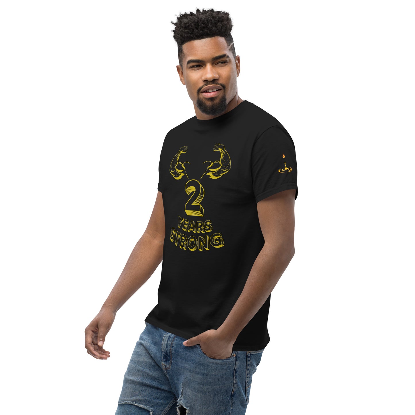 Men's classic tee 2 Years Strong