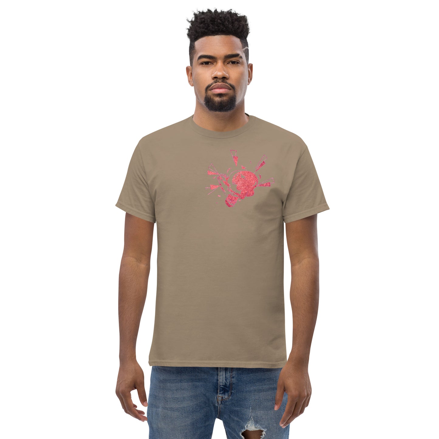 Men's classic tee reddened crazy ideas