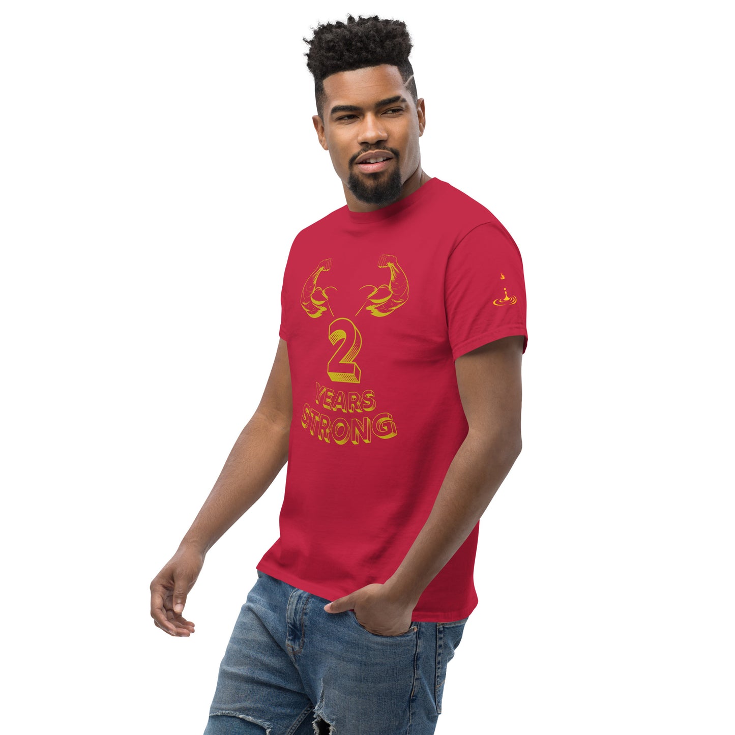 Men's classic tee 2 Years Strong