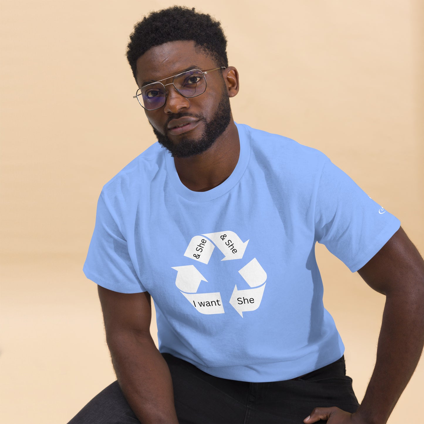 Men's classic tee recycle she 2
