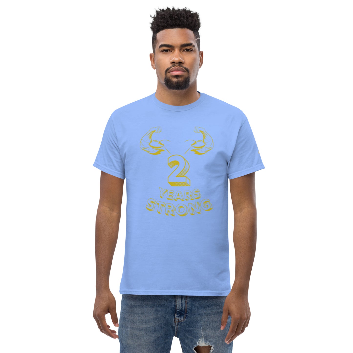 Men's classic tee 2 Years Strong