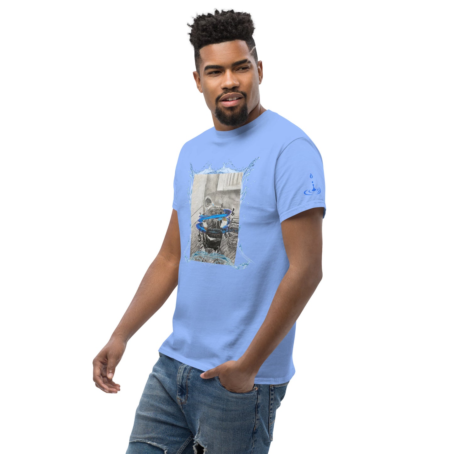 Men's classic tee afloat