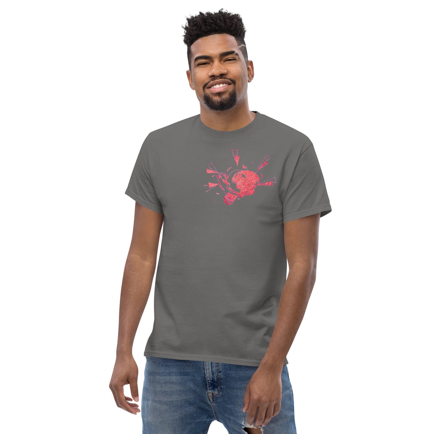 Men's classic tee reddened crazy ideas