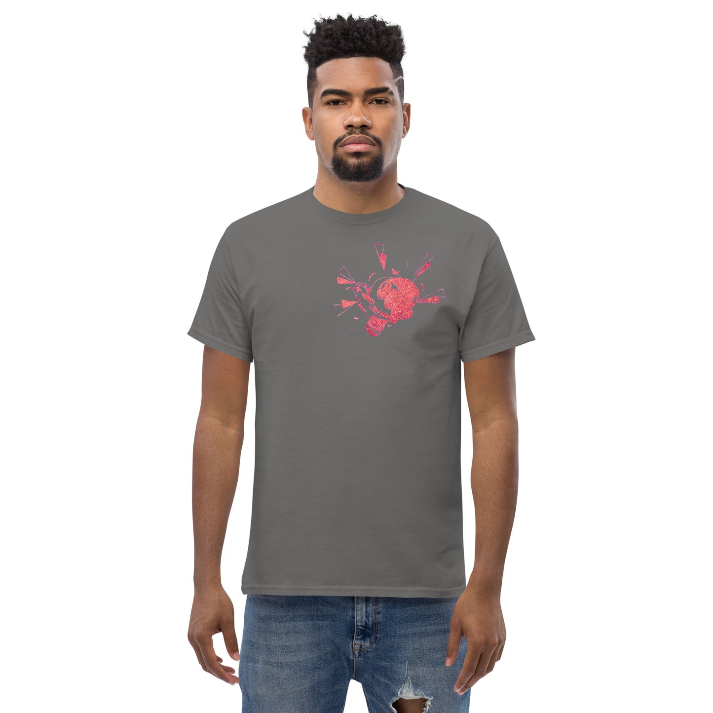 Men's classic tee reddened crazy ideas