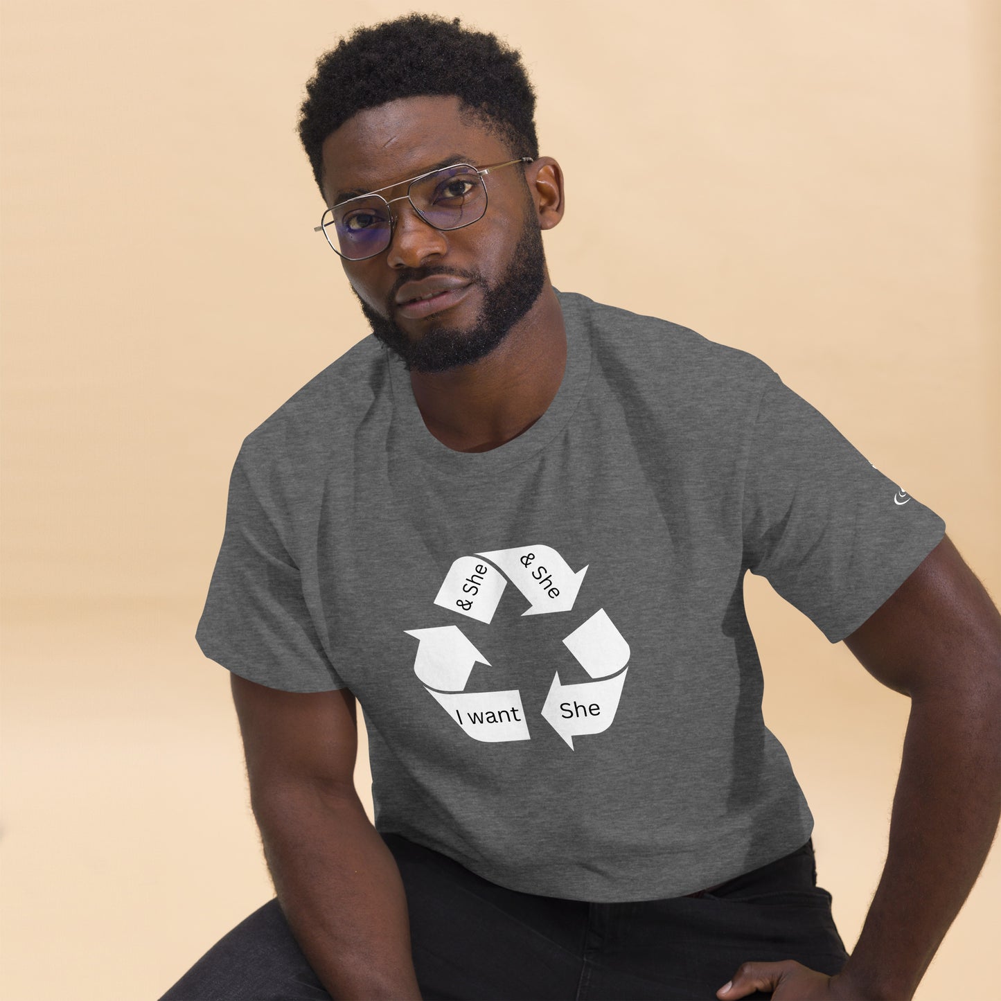 Men's classic tee recycle she 2