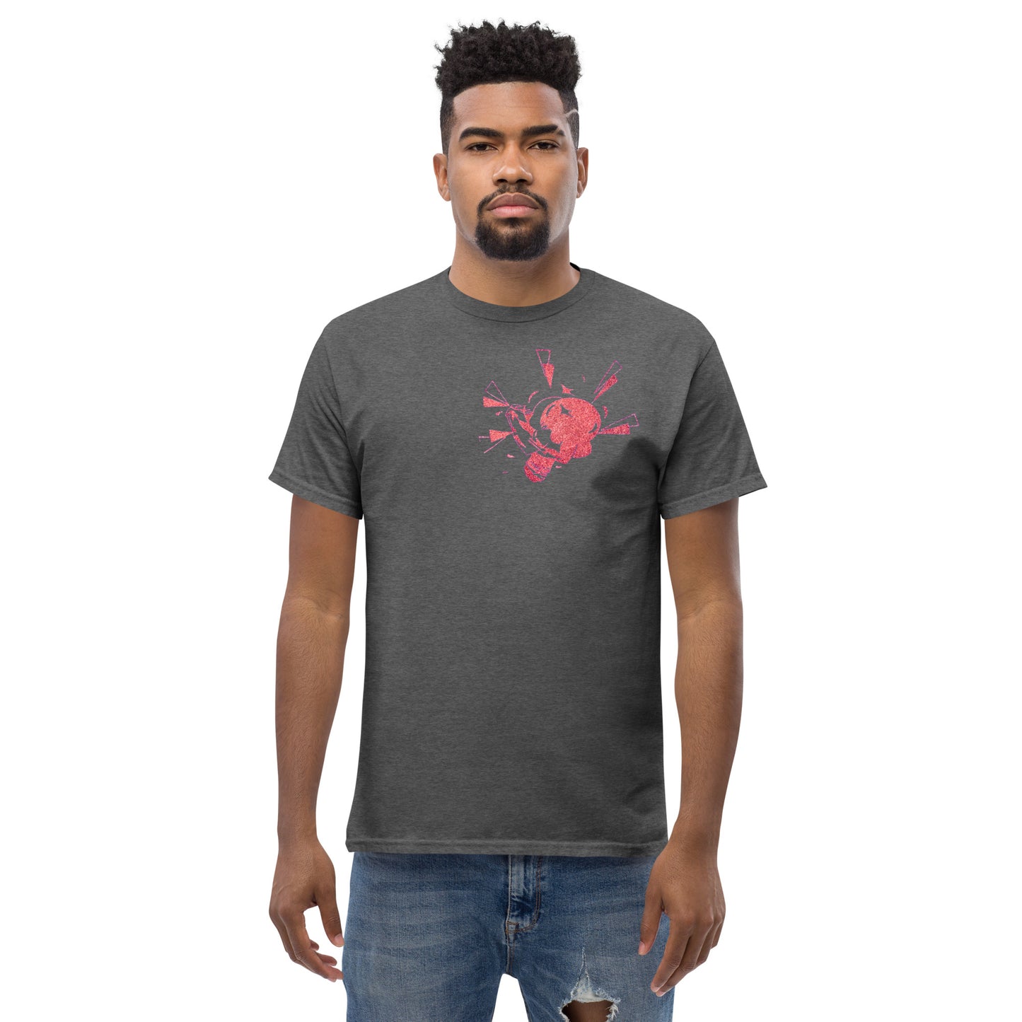 Men's classic tee reddened crazy ideas