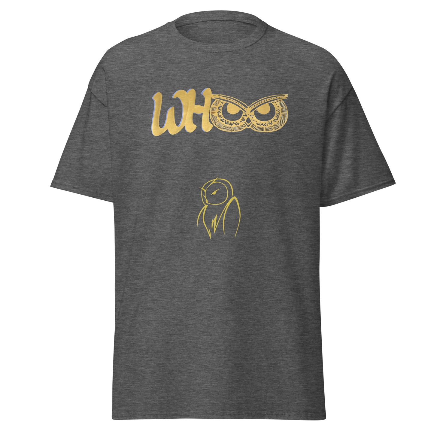 Men's classic tee Gold Whoo