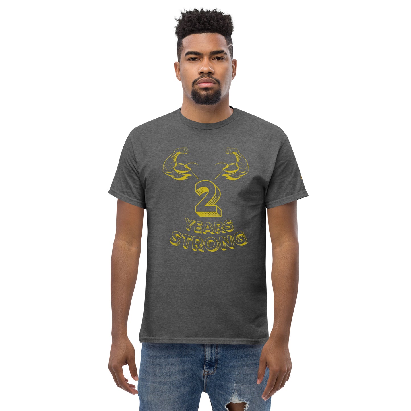 Men's classic tee 2 Years Strong