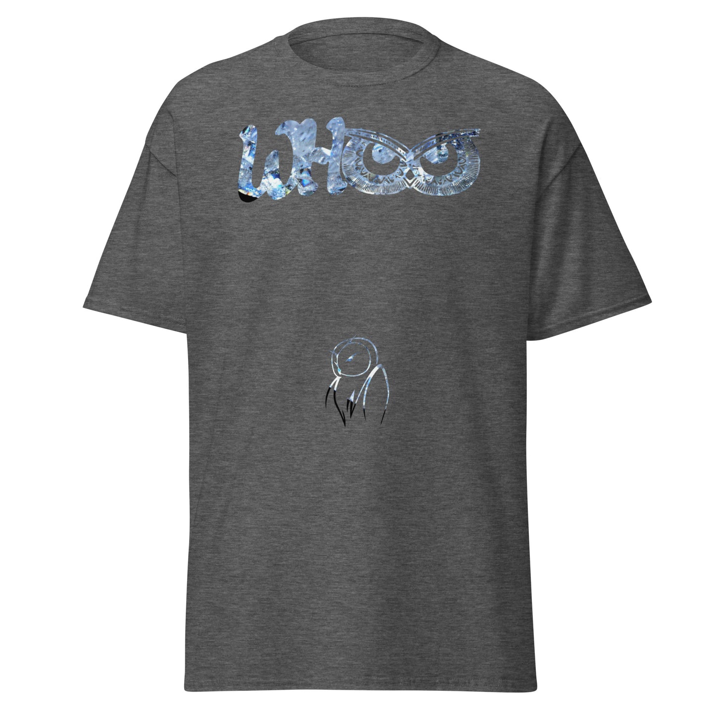 Men's classic tee Whoo Blue Crystal