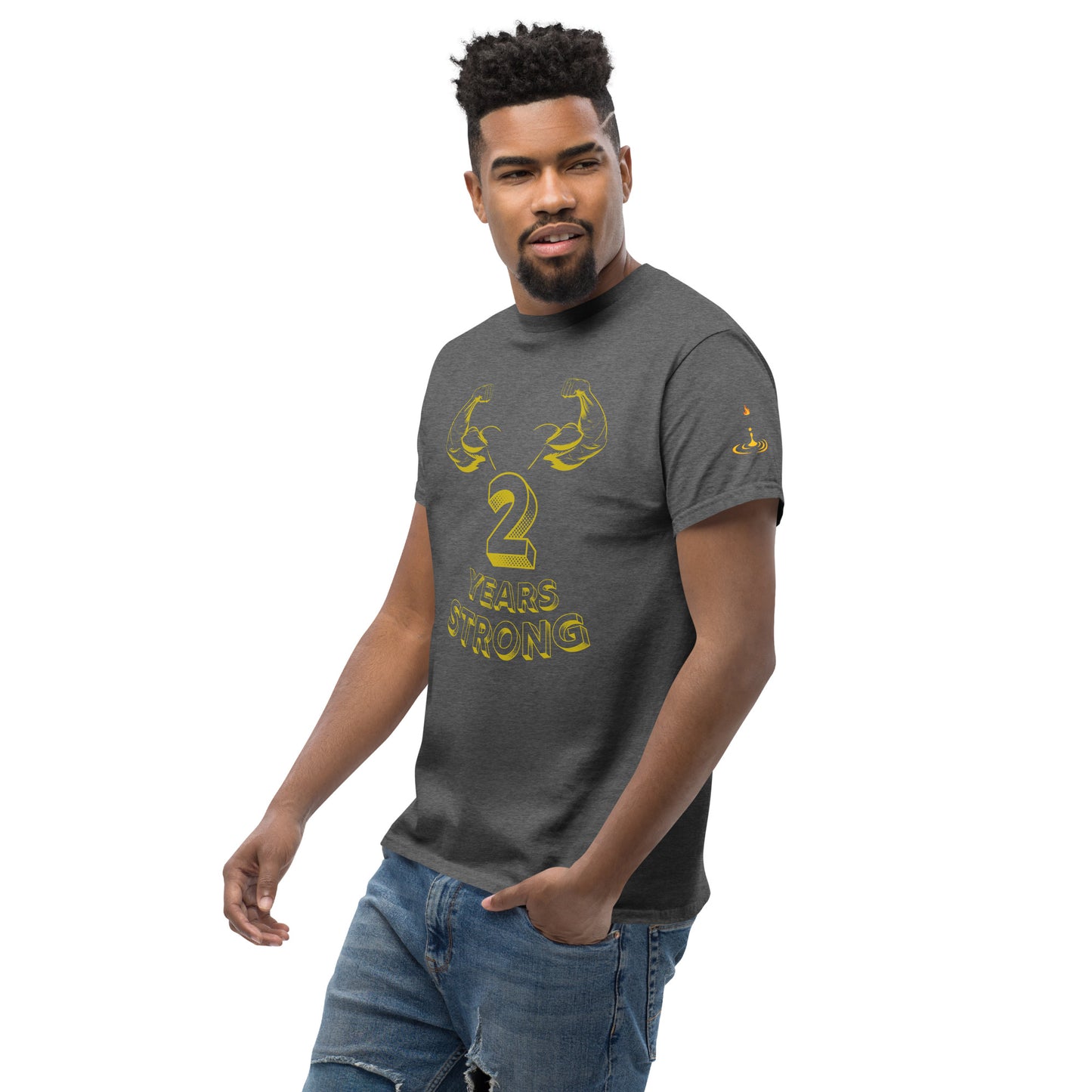 Men's classic tee 2 Years Strong