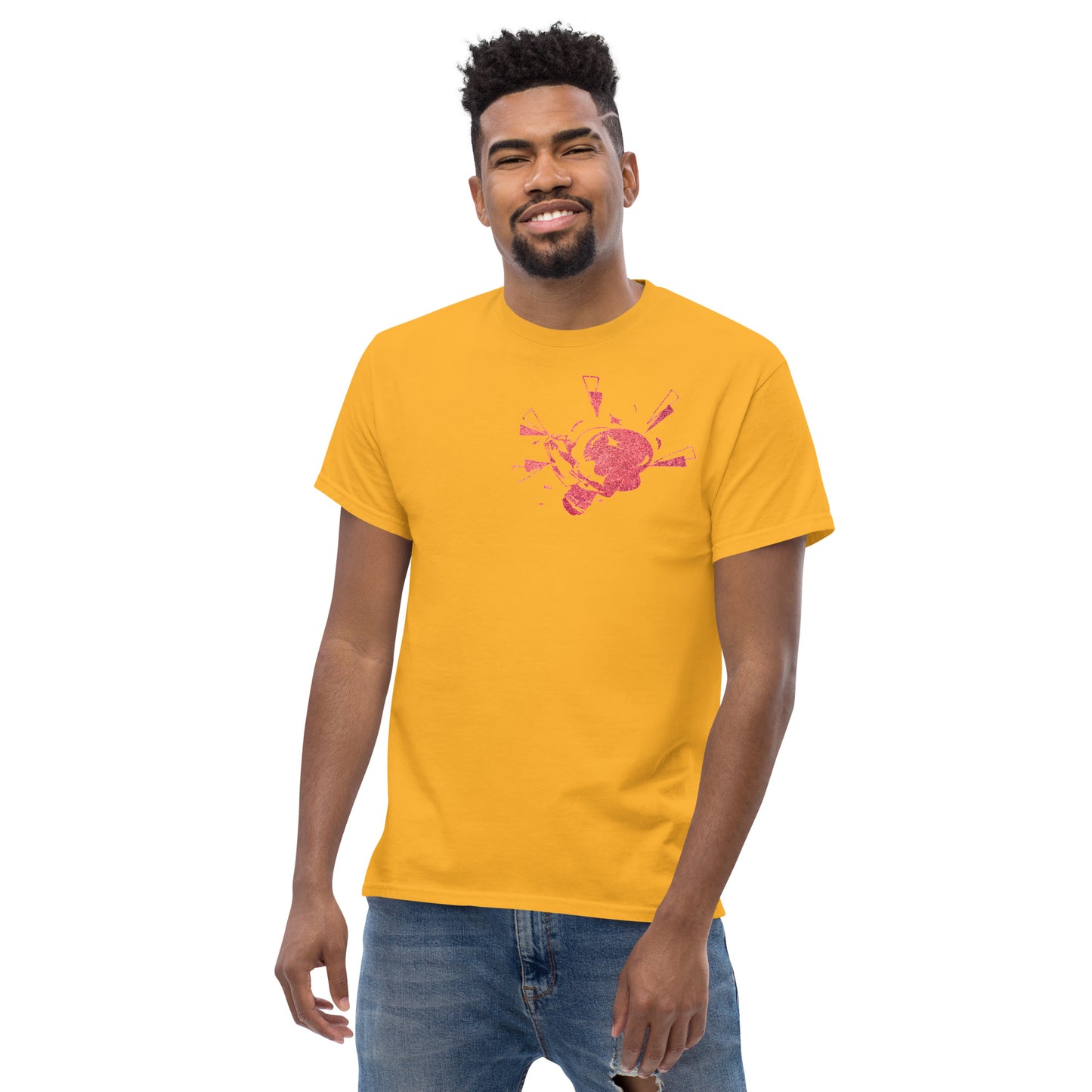 Men's classic tee reddened crazy ideas