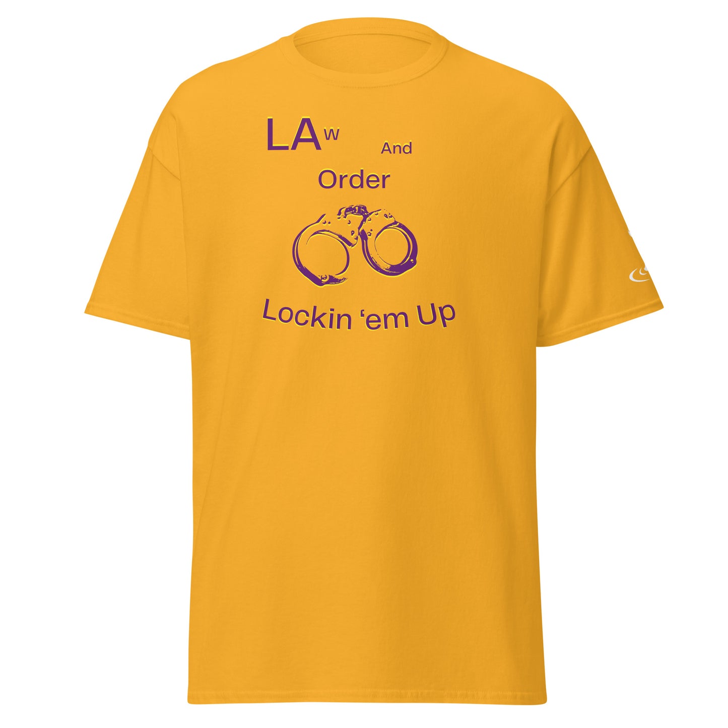Men's classic tee lock em up royal