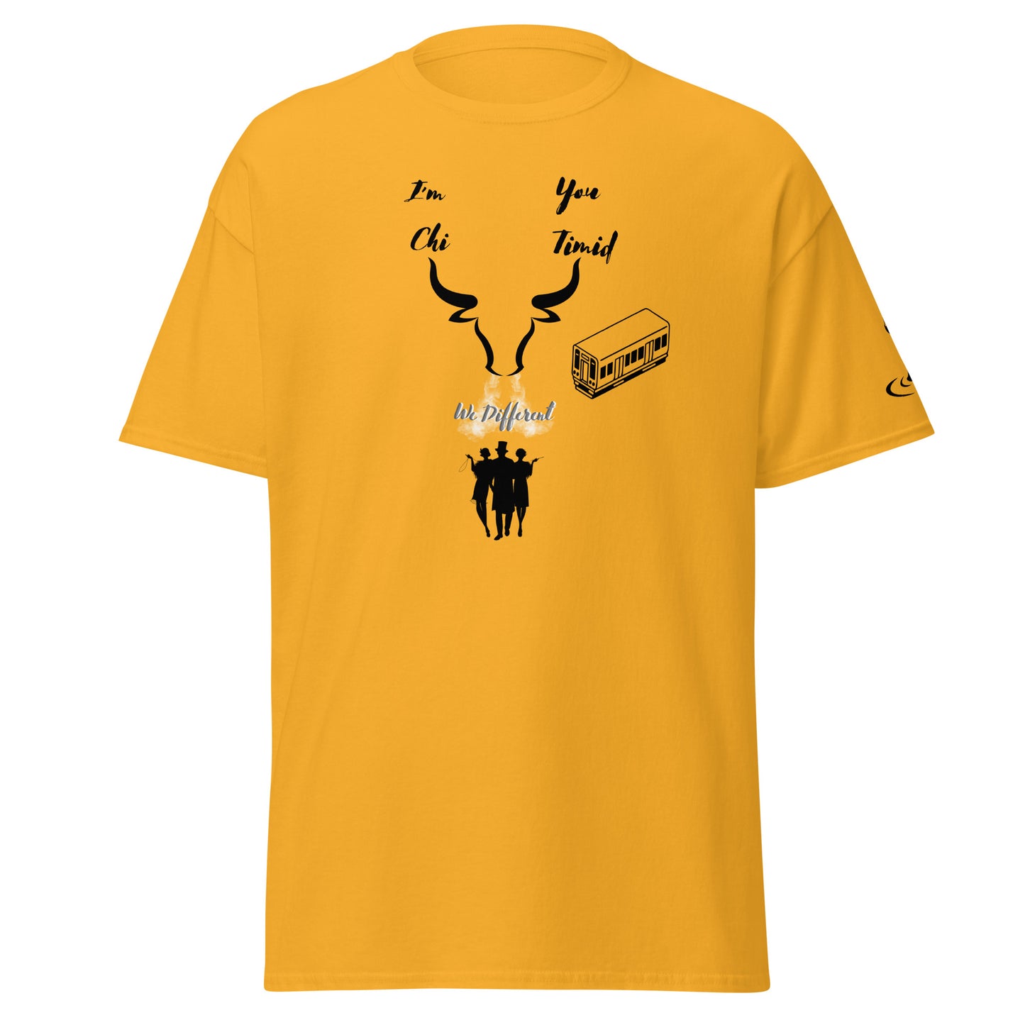 Men's classic tee Chi black