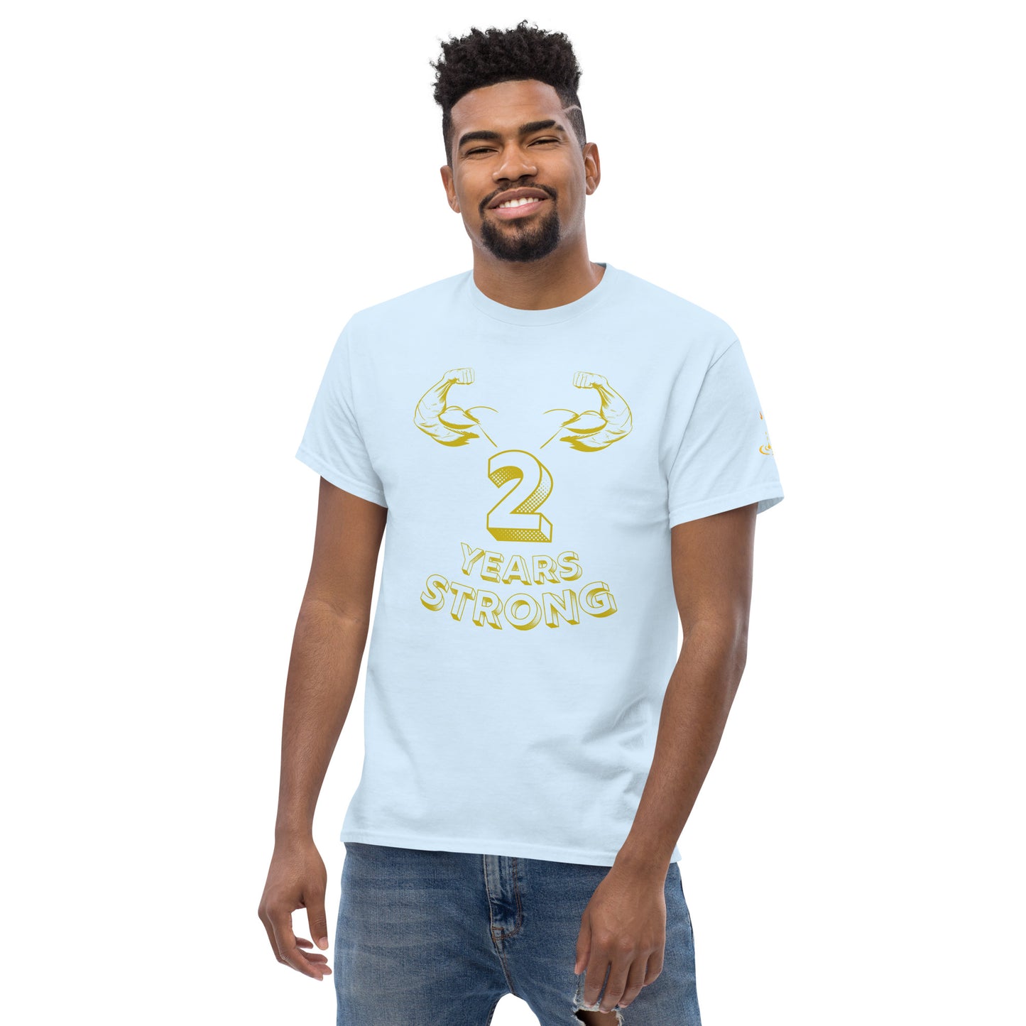 Men's classic tee 2 Years Strong