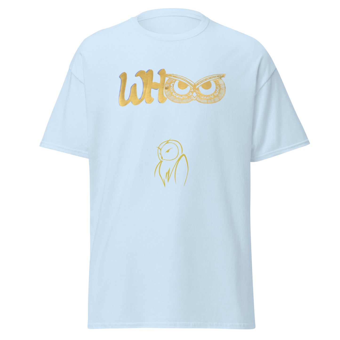Men's classic tee Gold Whoo