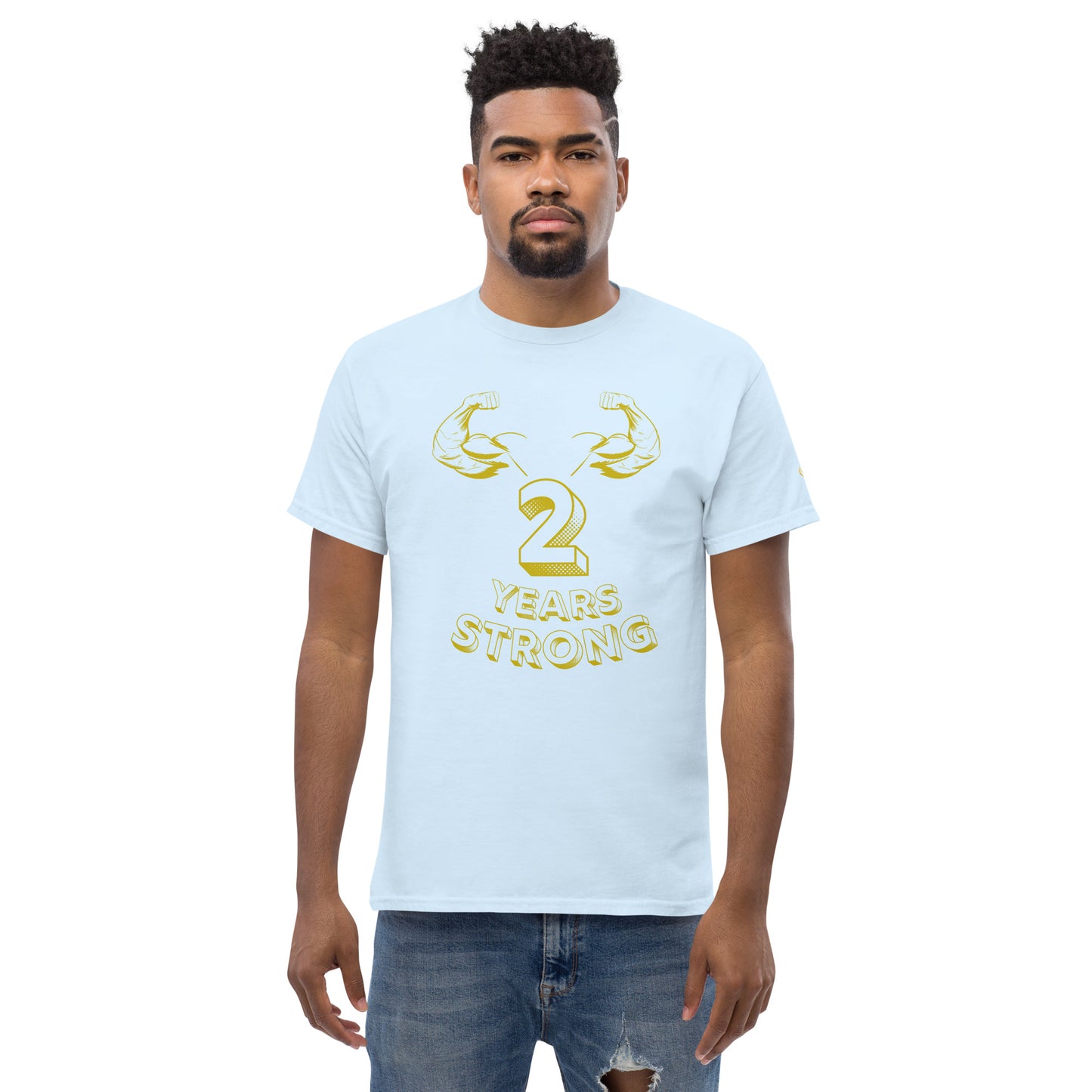 Men's classic tee 2 Years Strong