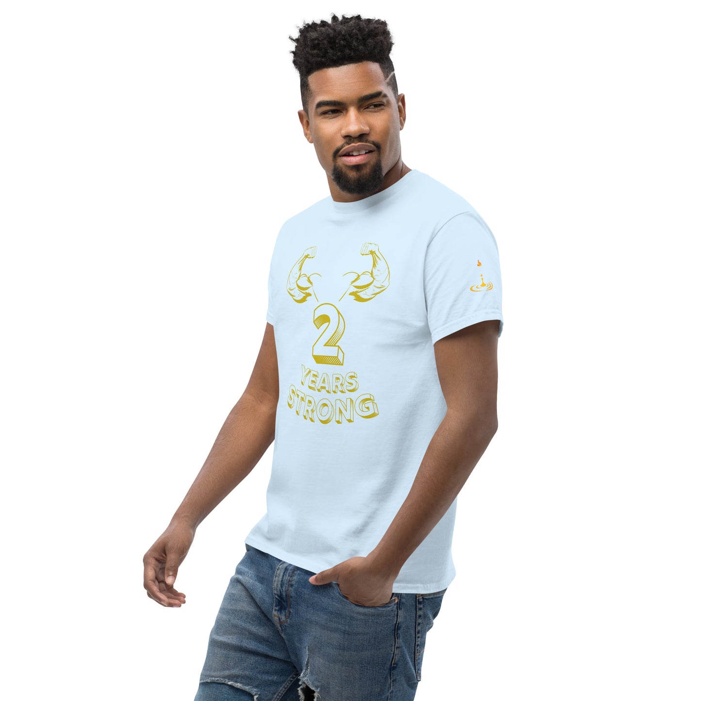Men's classic tee 2 Years Strong