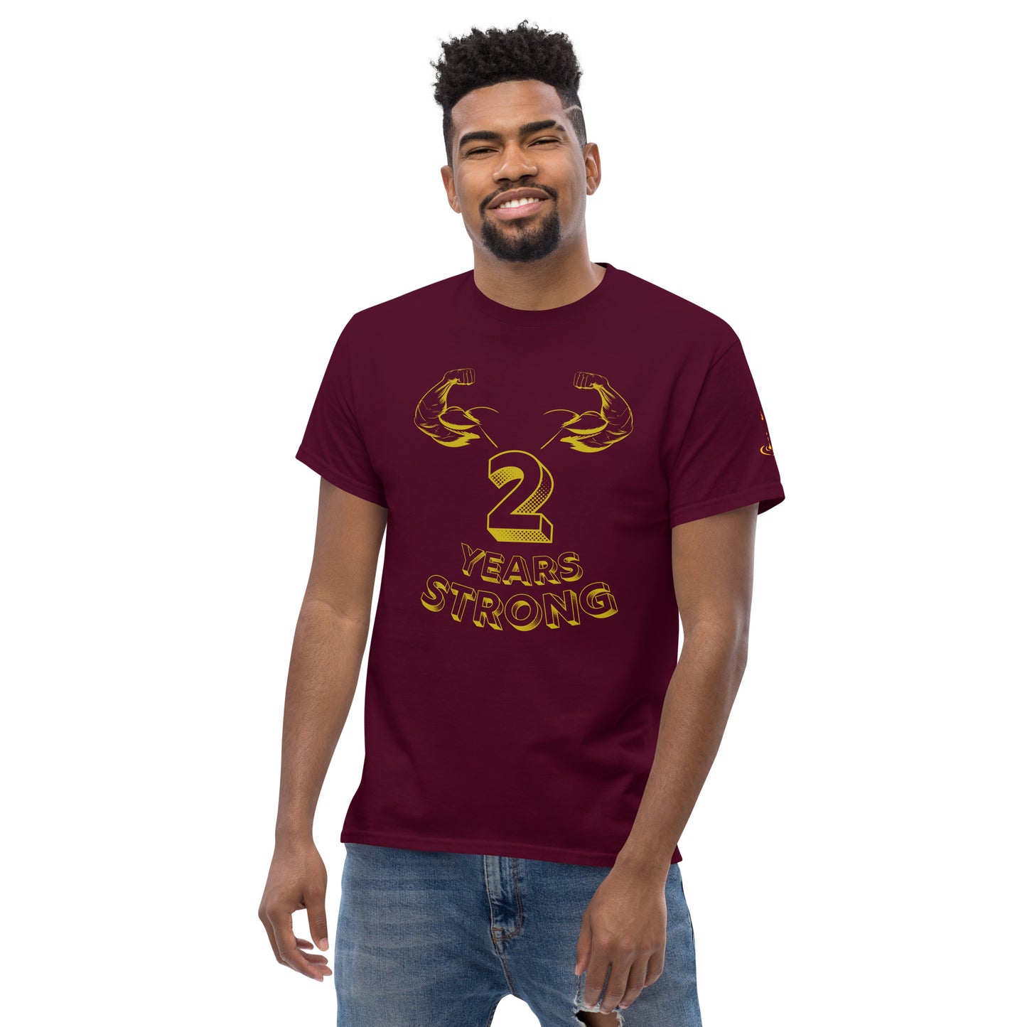 Men's classic tee 2 Years Strong