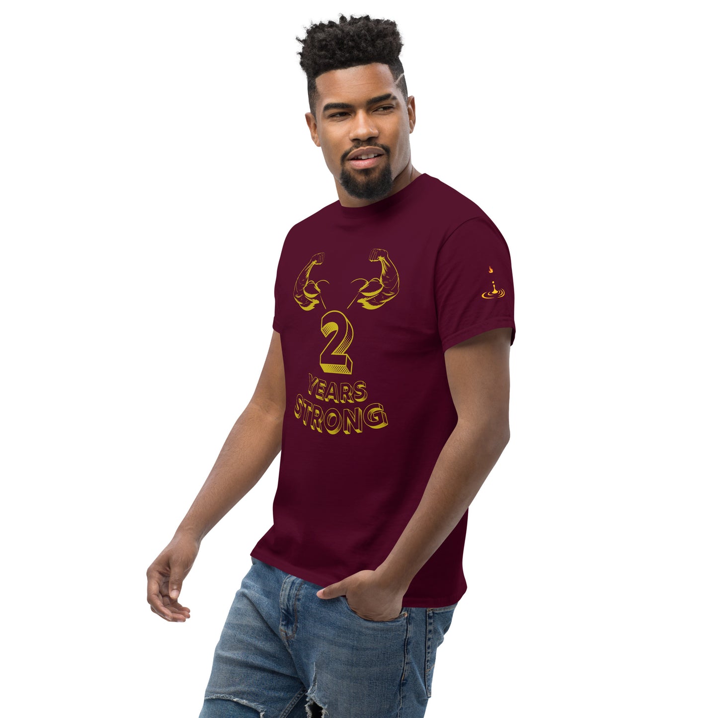 Men's classic tee 2 Years Strong