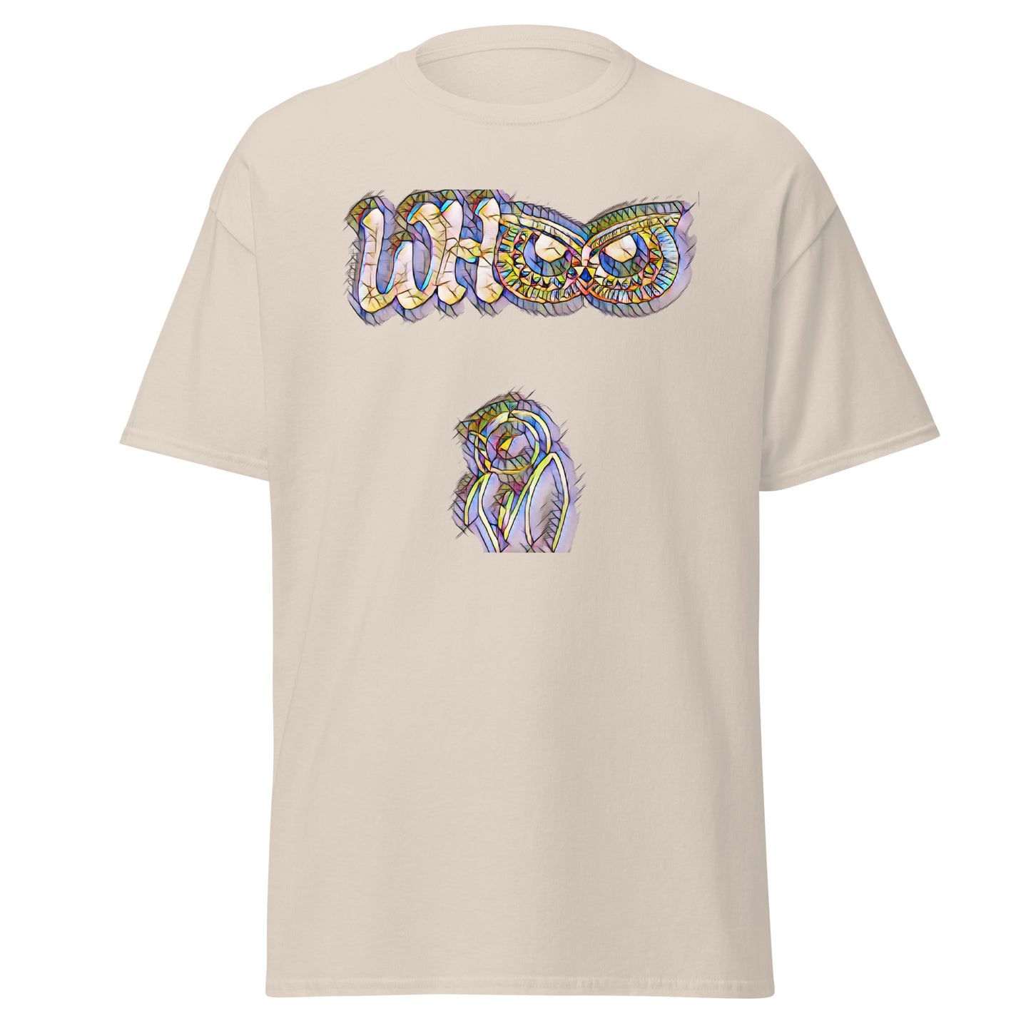 Men's classic tee WHOO prism