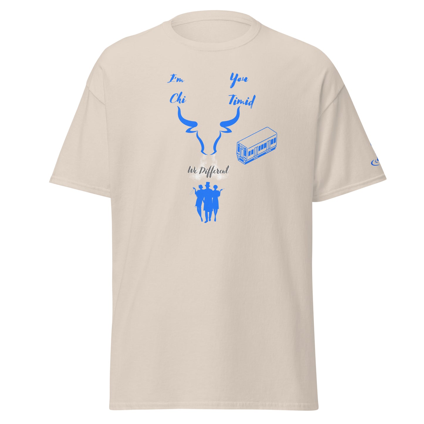 Men's classic tee Chi light blue