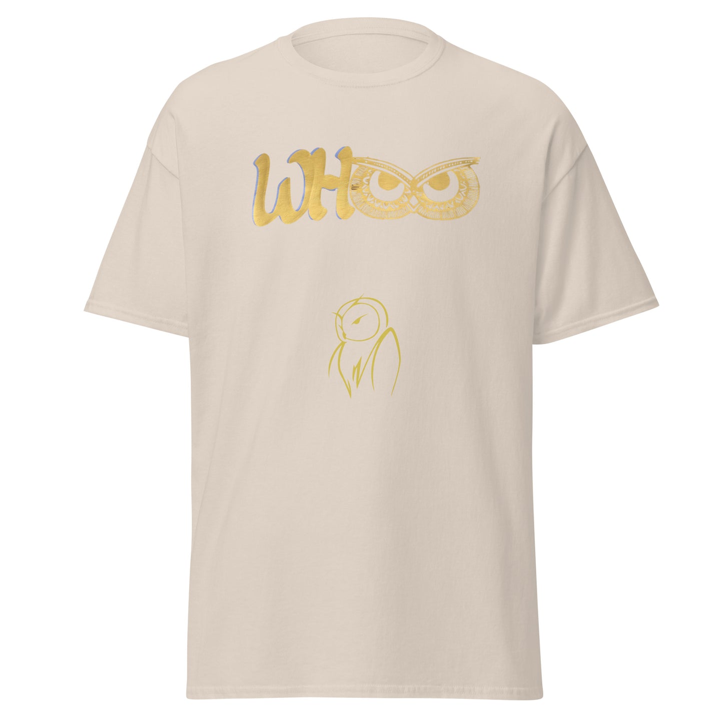 Men's classic tee Gold Whoo