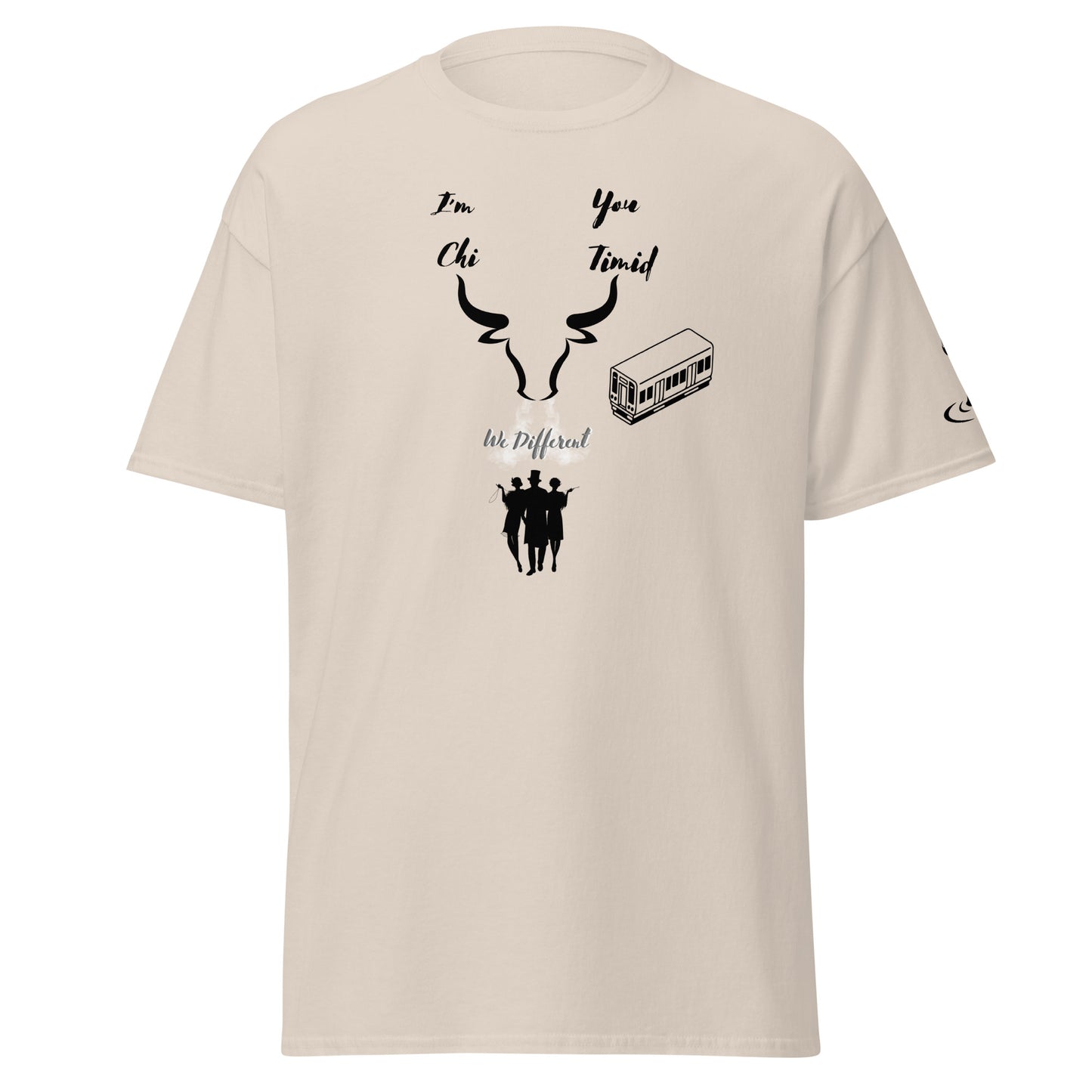 Men's classic tee Chi black