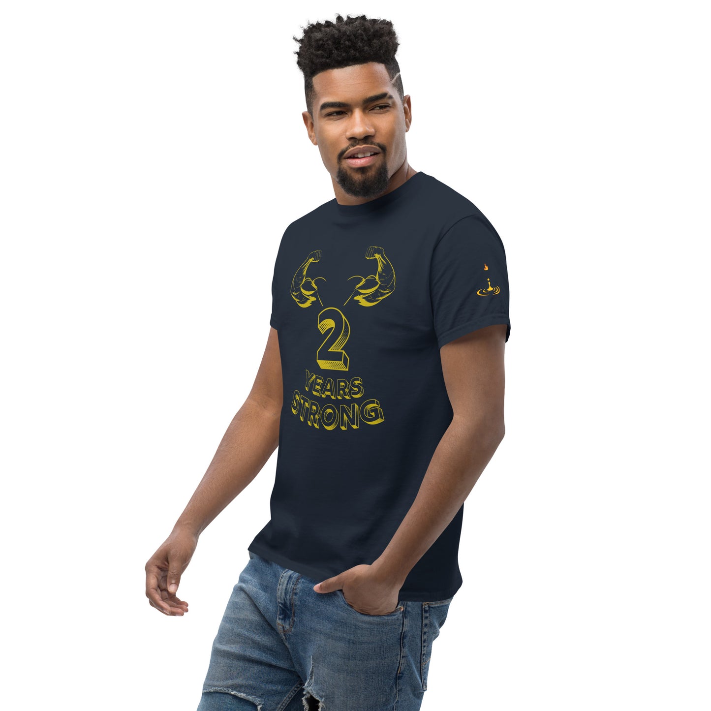 Men's classic tee 2 Years Strong