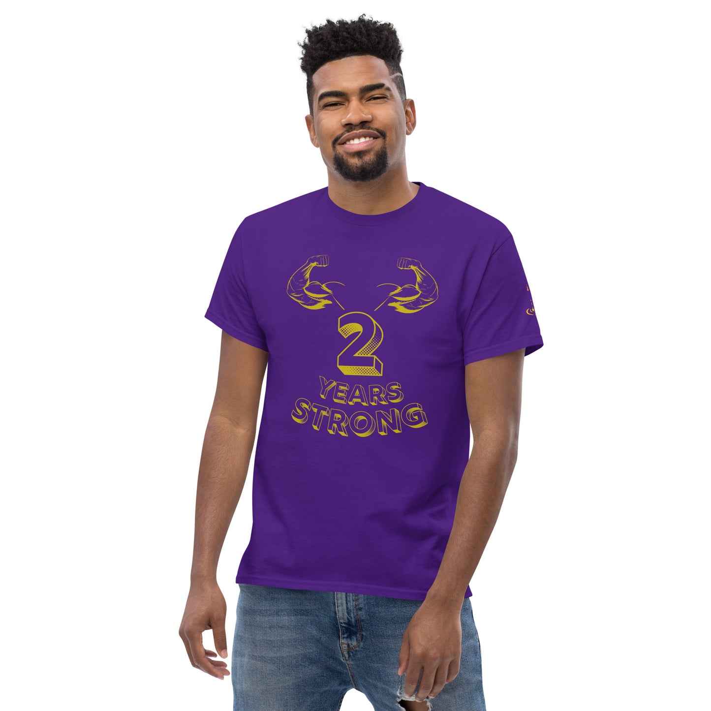 Men's classic tee 2 Years Strong