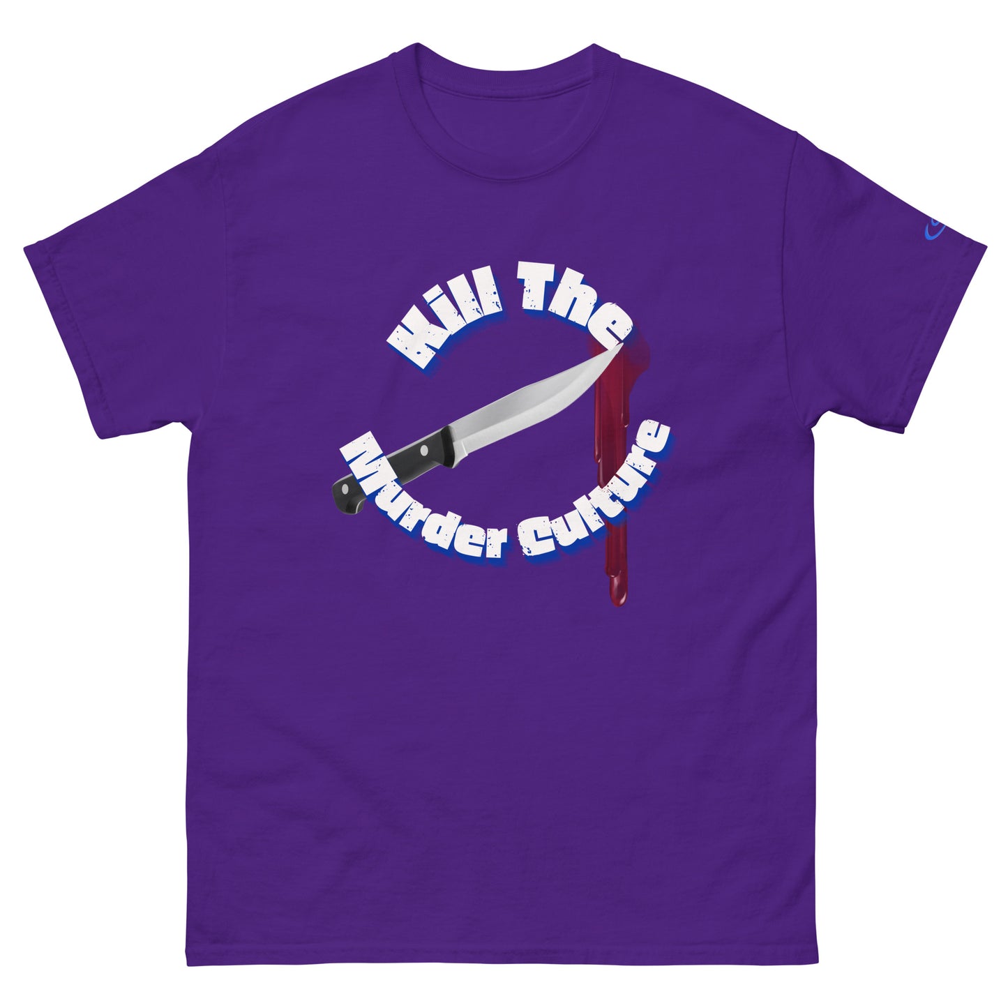 Men's classic tee KMC wht blue