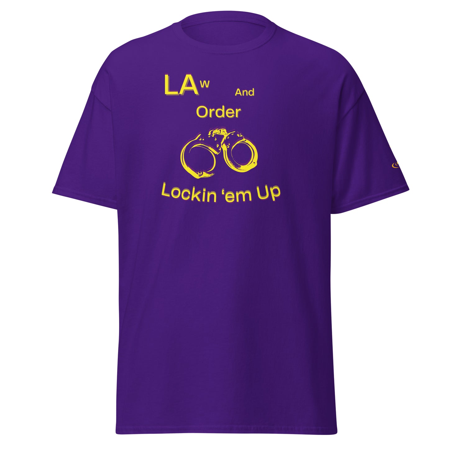 Men's classic tee lock em up wealth shadow