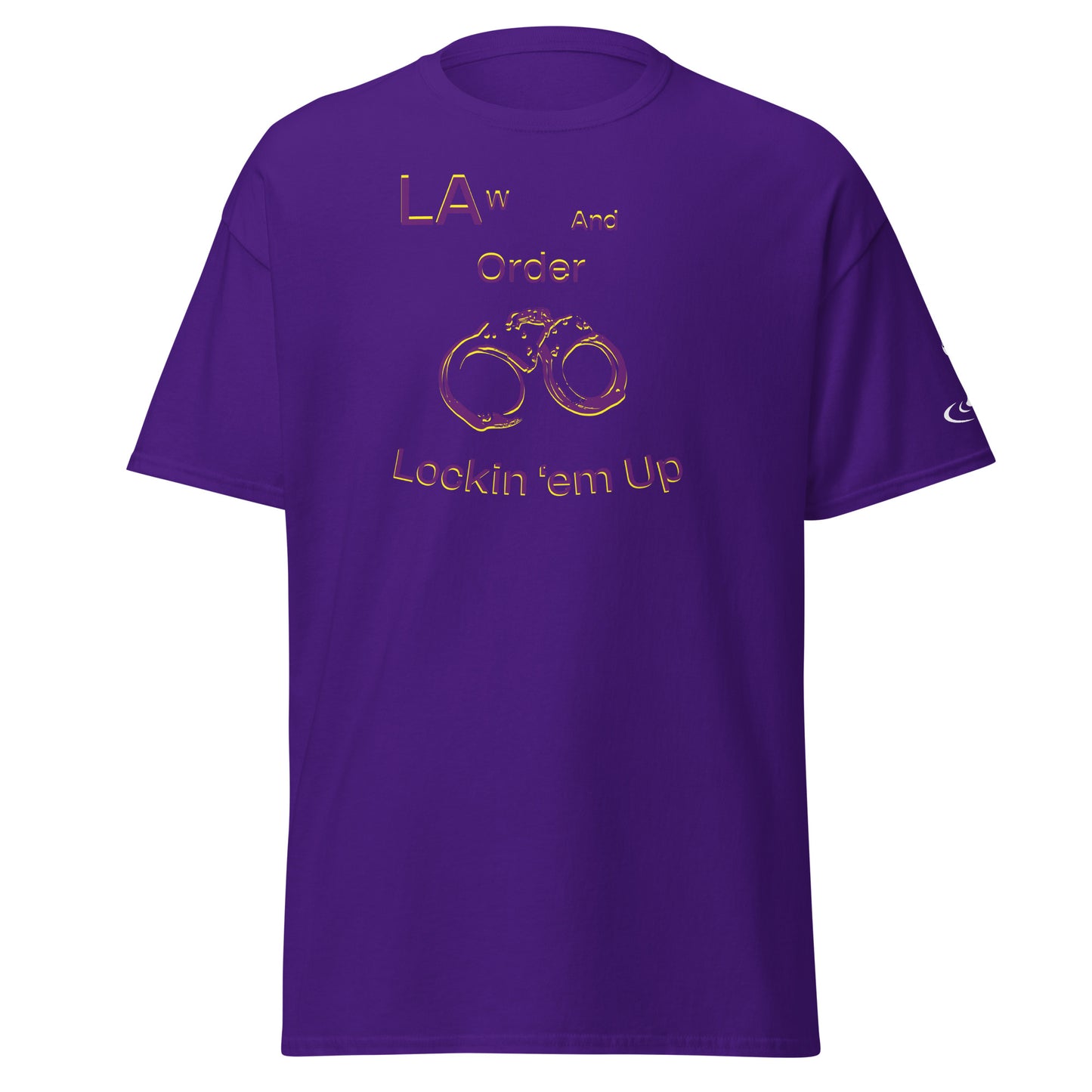 Men's classic tee lock em up royal