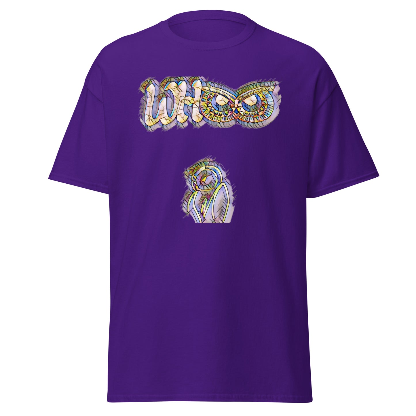 Men's classic tee WHOO prism