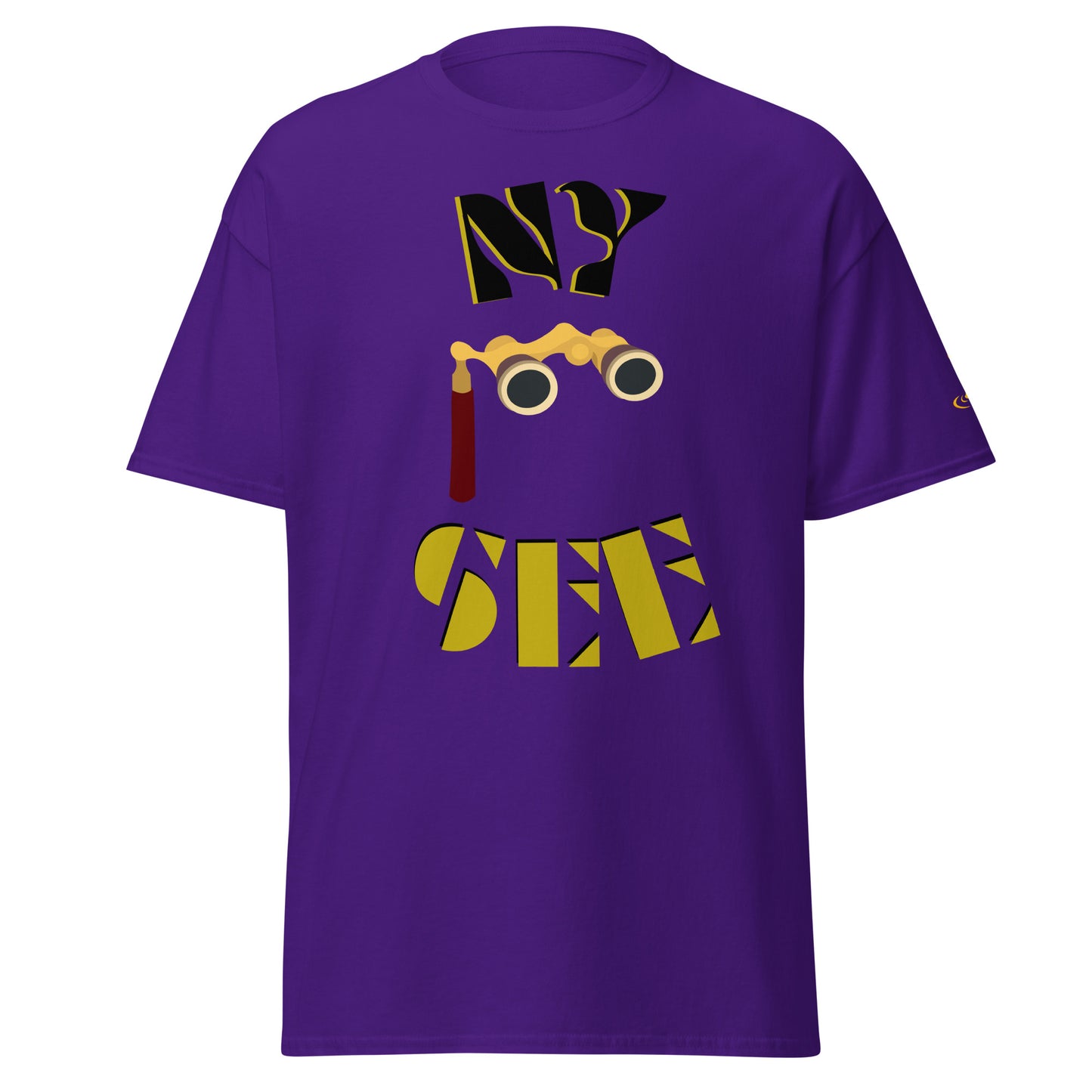 Men's classic tee NY See Binoculars