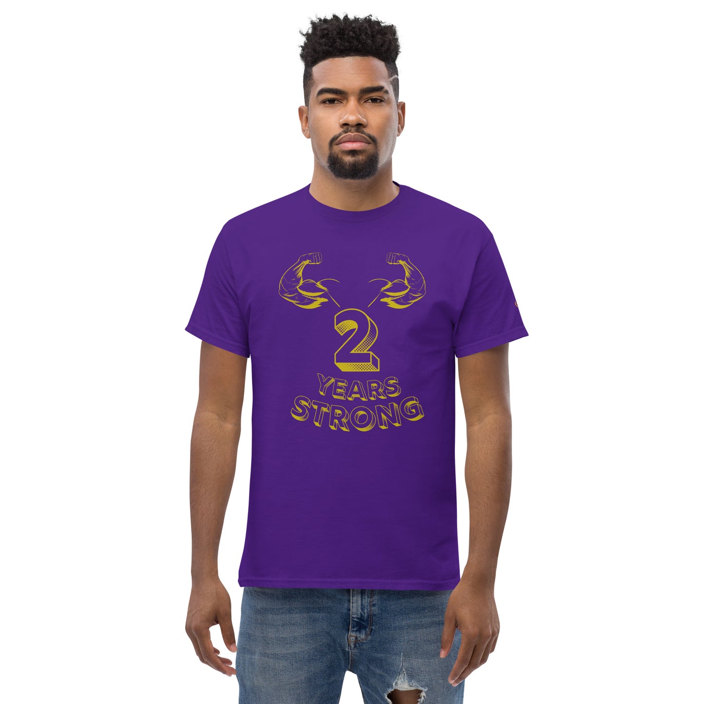 Men's classic tee 2 Years Strong