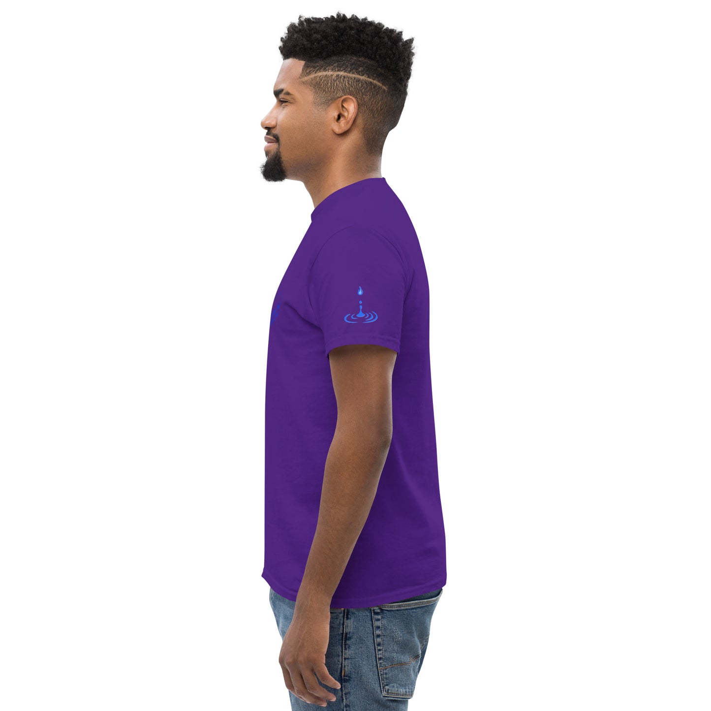 Men's classic tee Chi blue