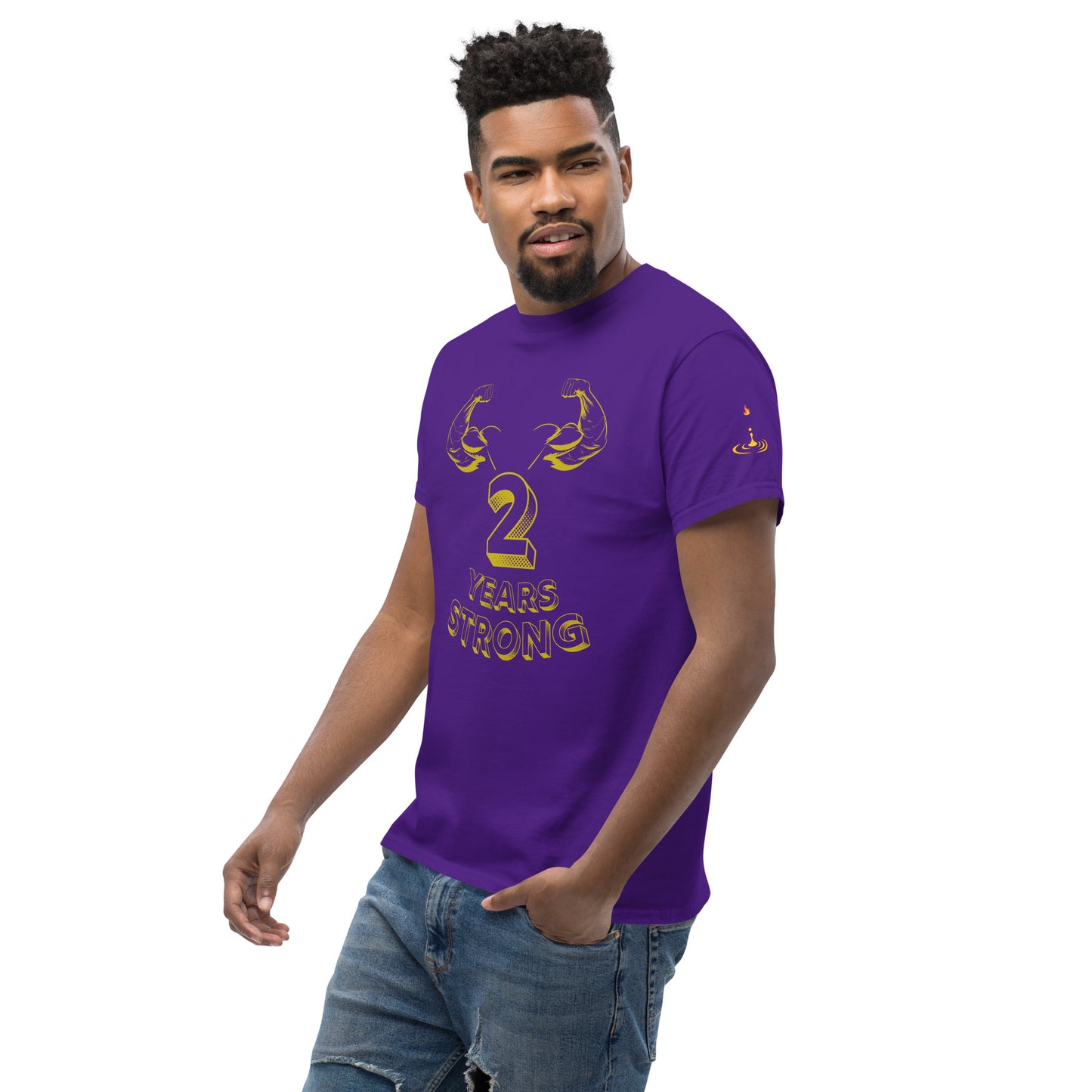 Men's classic tee 2 Years Strong