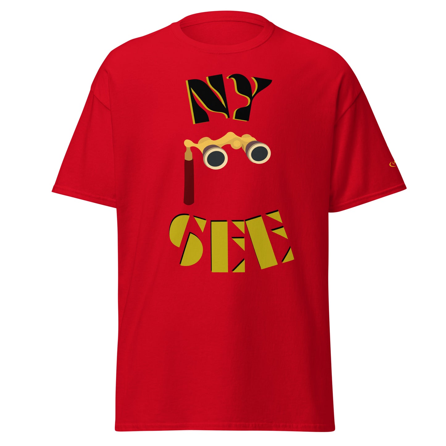 Men's classic tee NY See Binoculars