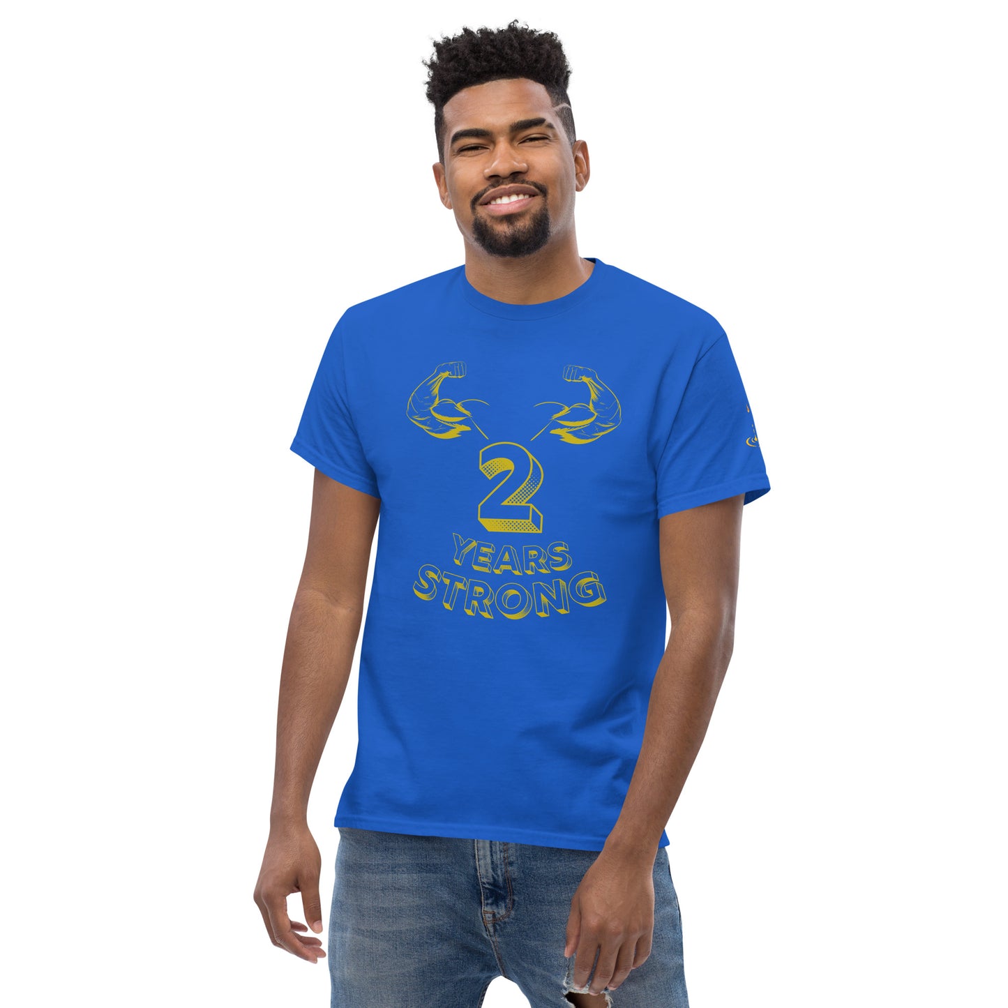 Men's classic tee 2 Years Strong