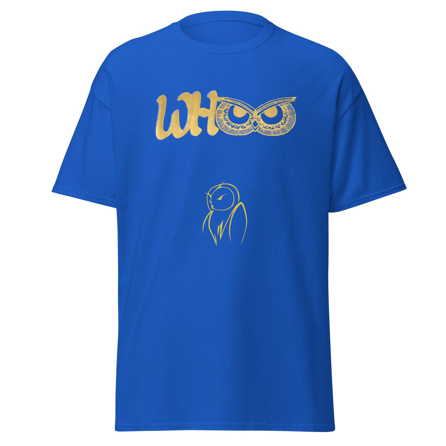 Men's classic tee Gold Whoo