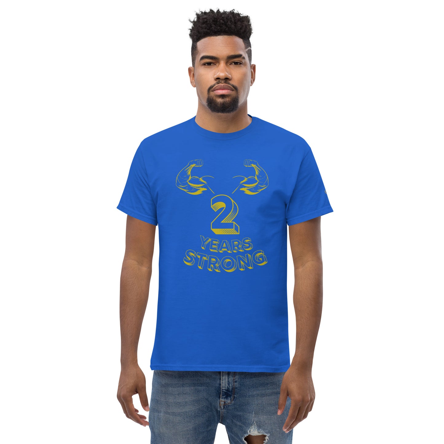 Men's classic tee 2 Years Strong