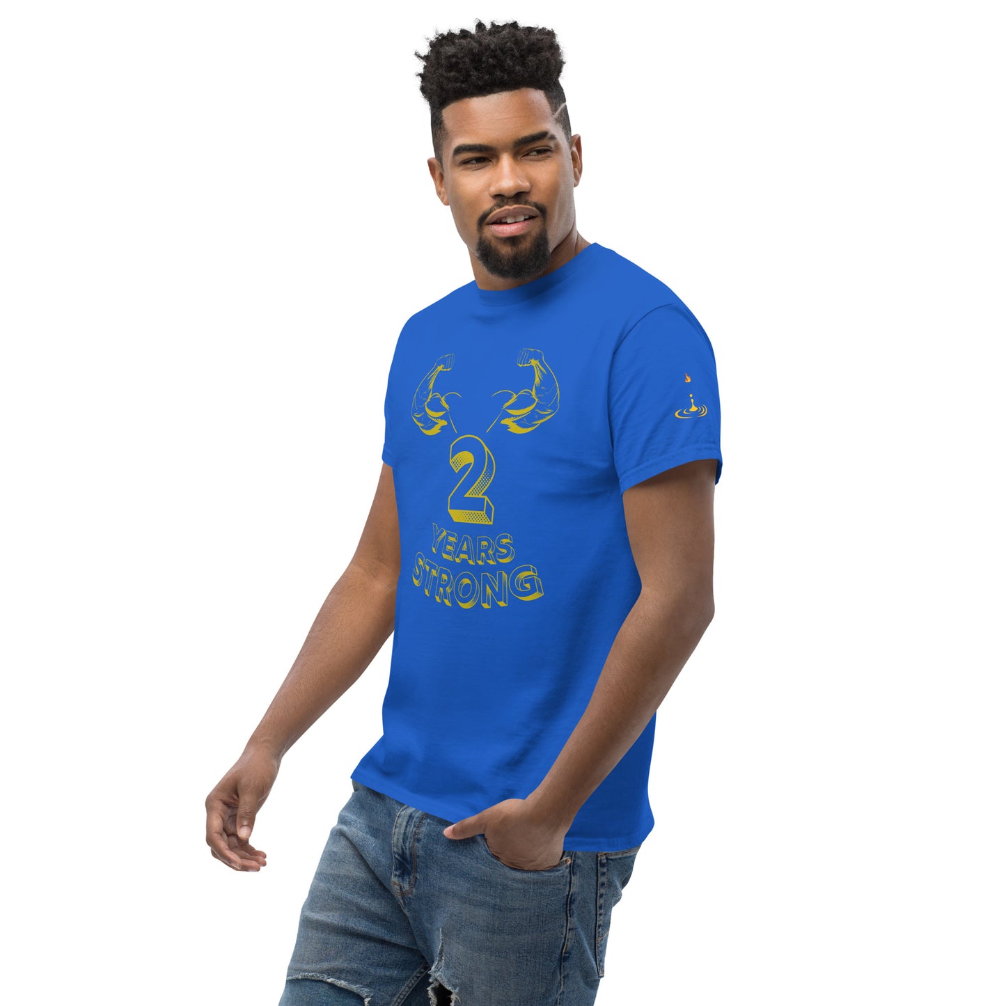 Men's classic tee 2 Years Strong