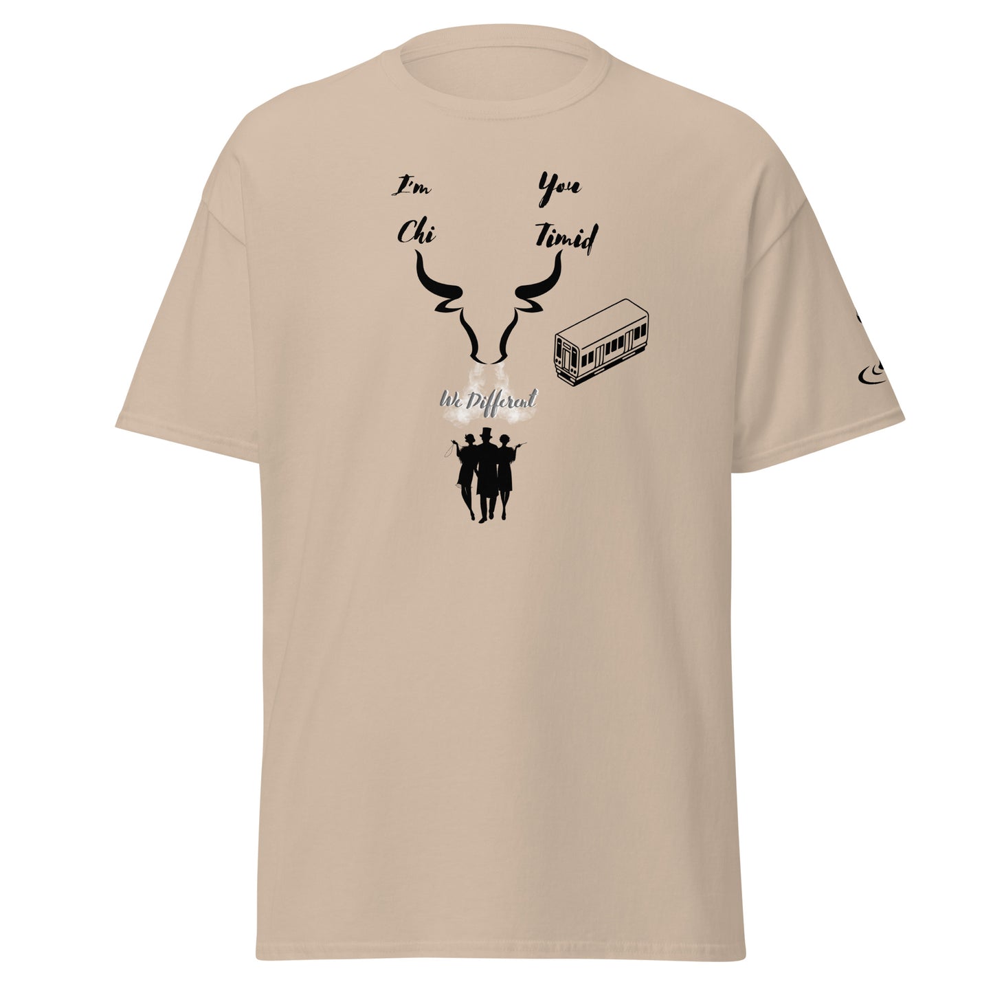 Men's classic tee Chi black